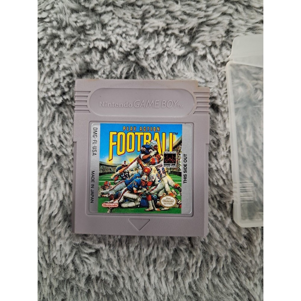 Play Action Football Nintendo Game Boy 1990 Cartridge Video Game Authentic - Picture 2 of 4